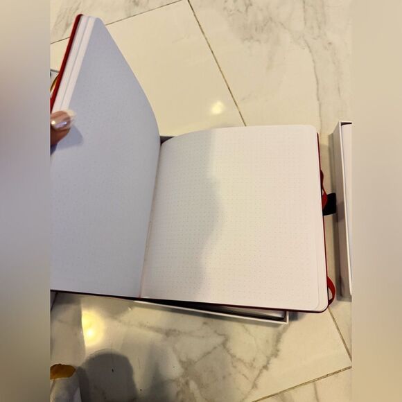 Archer and olive red notebook with Gold Lighthouse Design #21 - Picture 4 of 6